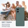 Etui Kwmobile do Motorola Edge 50 Fusion, zielone, silikonowe, KWM000022SR003C