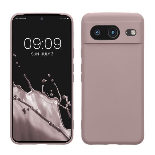 Etui Kwmobile do Google Pixel 8, fioletowe, silikonowe, KWM0000208L021C