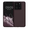 Etui Kwmobile do Xiaomi 13T/13T Pro, Ciemny Fiolet, Silikon, KWM000020IW007C