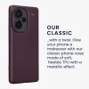 Etui Kwmobile do Xiaomi Redmi Note 13 Pro Plus 5G, Ciemny Fiolet, Silikon, KWM000020KJ007C