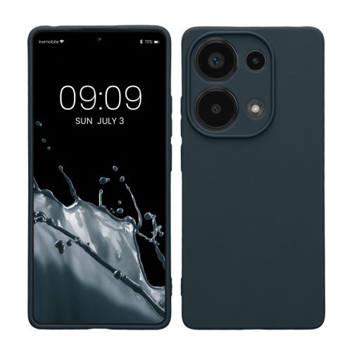 Etui Kwmobile do Xiaomi Redmi Note 13 Pro, ciemnozielone, silikonowe, KWM000020LY013C