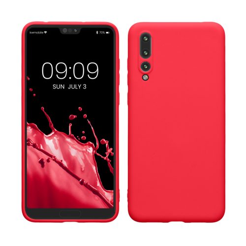 Etui Kwmobile do Huawei P20 Pro, różowe, silikonowe, KWM000008PZ021C