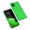 Etui Kwmobile do Samsung Galaxy A51, zielone, silikonowe, KWM000010YZ055C
