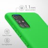 Etui Kwmobile do Samsung Galaxy A51, zielone, silikonowe, KWM000010YZ055C