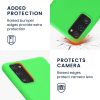 Etui Kwmobile do Samsung Galaxy S20 FE, zielone, silikonowe, KWM0000121L063C