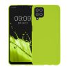 Etui Kwmobile do Samsung Galaxy A12, zielone, silikonowe, KWM000012BL064C