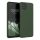 Etui Kwmobile do Samsung Galaxy A12, ciemnozielone, silikonowe, KWM000012BL066C