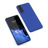 Etui Kwmobile do Samsung Galaxy S21, niebieskie, silikonowe, KWM000012BS044C