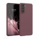 Etui Kwmobile do Samsung Galaxy S21, Cherry Blossom, Silikon, KWM000012BS047C
