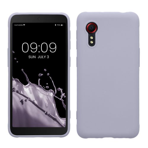 Etui Kwmobile do Samsung Galaxy Xcover 5, jasnofioletowe, silikonowe, KWM000012NV034C