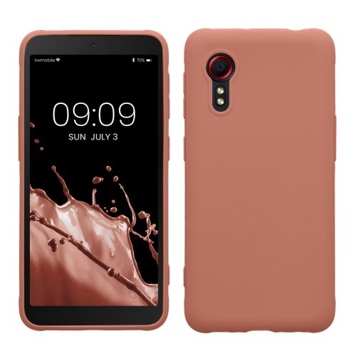 Etui Kwmobile do Samsung Galaxy Xcover 5, różowe, silikonowe, KWM000012NV036C