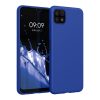 Etui Kwmobile do Samsung Galaxy A22 5G, niebieskie, silikonowe, KWM0000138D037C