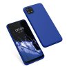 Etui Kwmobile do Samsung Galaxy A22 5G, niebieskie, silikonowe, KWM0000138D037C