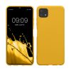 Etui Kwmobile do Samsung Galaxy A22 5G, żółte, silikonowe, KWM0000138D039C