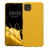 Etui Kwmobile do Samsung Galaxy A22 5G, żółte, silikonowe, KWM0000138D039C