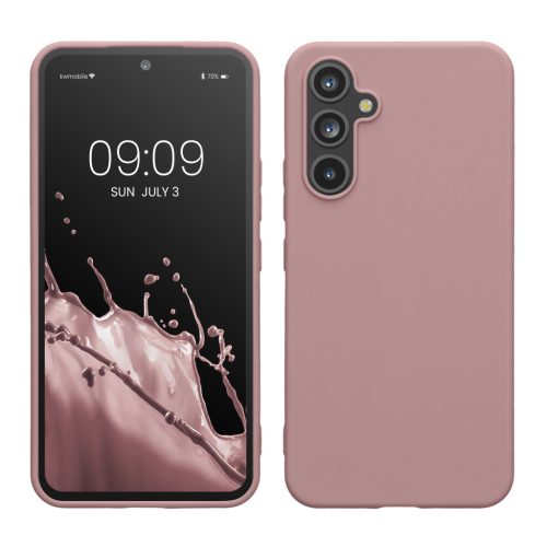 Etui Kwmobile do Samsung Galaxy A54 5G, Fioletowe, Silikonowe, KWM000018FR042C