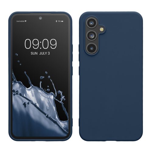 Etui Kwmobile do Samsung Galaxy A54 5G, niebieskie, silikonowe, KWM000018FR043C