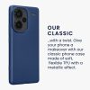 Etui Kwmobile do Xiaomi Redmi Note 13 Pro Plus 5G, niebieskie, silikonowe, KWM000020KJ008C