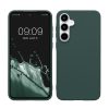 Etui Kwmobile do Samsung Galaxy A55 5G, zielone, silikonowe, KWM000021MG016C