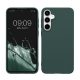 Etui Kwmobile do Samsung Galaxy A55 5G, zielone, silikonowe, KWM000021MG016C