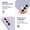 Etui Kwmobile do Samsung Galaxy A55 5G, jasnofioletowe, silikonowe, KWM000021MG020C