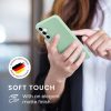 Etui Kwmobile do Samsung Galaxy A55 5G, jasnozielone, silikonowe, KWM000021MG021C