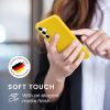 Etui Kwmobile do Samsung Galaxy A55 5G, żółte, silikonowe, KWM000021MG023C