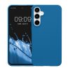 Etui Kwmobile do Samsung Galaxy A55 5G, niebieskie, silikonowe, KWM000021MG024C