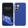 Etui Kwmobile do Samsung Galaxy A55 5G, niebieskie, silikonowe, KWM000021MG025C