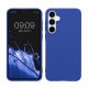 Etui Kwmobile do Samsung Galaxy A55 5G, niebieskie, silikonowe, KWM000021MG025C