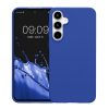 Etui Kwmobile do Samsung Galaxy A55 5G, niebieskie, silikonowe, KWM000021MG025C