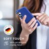 Etui Kwmobile do Samsung Galaxy A55 5G, niebieskie, silikonowe, KWM000021MG025C