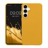 Etui Kwmobile do Samsung Galaxy A55 5G, żółte, silikonowe, KWM000021MG027C