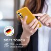 Etui Kwmobile do Samsung Galaxy A55 5G, żółte, silikonowe, KWM000021MG027C