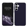 Etui Kwmobile do Samsung Galaxy A55 5G, ciemnoniebieskie, silikonowe, KWM000021MG028C