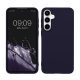 Etui Kwmobile do Samsung Galaxy A55 5G, ciemnoniebieskie, silikonowe, KWM000021MG028C
