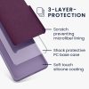 Etui Kwmobile do Motorola Moto G14, Fioletowe, Silikonowe, KWM000022ND008C