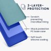 Etui Kwmobile do Motorola Moto G14, niebieskie, silikonowe, KWM000022ND009C