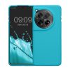 Etui Kwmobile do OnePlus 12, jasnoniebieskie, silikonowe, KWM000022QC006C