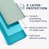 Etui Kwmobile do OnePlus 12, jasnoniebieskie, silikonowe, KWM000022QC006C