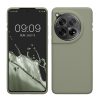 Etui Kwmobile do OnePlus 12, jasnozielone, silikonowe, KWM000022QC007C