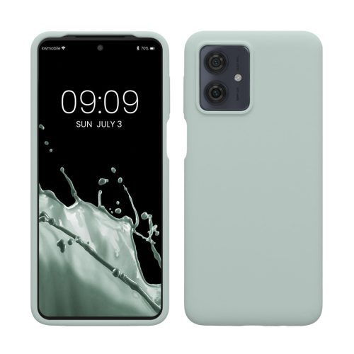 Etui Kwmobile do Motorola Moto G64, jasnozielone, silikonowe, KWM000022SS003C