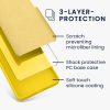 Etui Kwmobile do Motoroli Moto G64, żółte, silikonowe, KWM000022SS004C