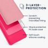 Etui Kwmobile do Google Pixel 6 Pro, różowe, silikonowe, KWM000013OI050C