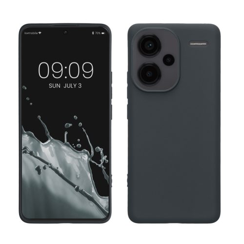 Etui Kwmobile do Xiaomi Redmi Note 13 Pro Plus 5G, ciemnoniebieskie, silikonowe, KWM000020KI008C