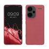 Etui Kwmobile do Xiaomi Redmi Note 13 Pro Plus 5G, ciemnoróżowe, silikonowe, KWM000020KI010C