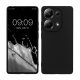 Etui Kwmobile do Poco M6 Pro, czarne, silikonowe, KWM000020OV001C