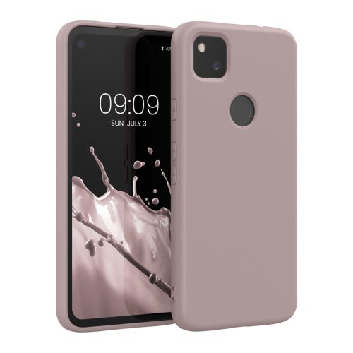 Etui Kwmobile do Google Pixel 4a, fioletowe, silikonowe, KWM000011JE045C