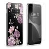 Zestaw etui i folii ochronnej Kwmobile do Samsung Galaxy S10e, wielokolorowy, silikon/szkło hartowane, KWM000021SI001C