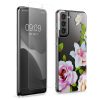 Zestaw etui i folii ochronnej Kwmobile do Samsung Galaxy S21, wielokolorowy, silikon/szkło hartowane, KWM000021SJ001C